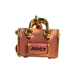 Juicy Couture Pink Dog Carrier Charm